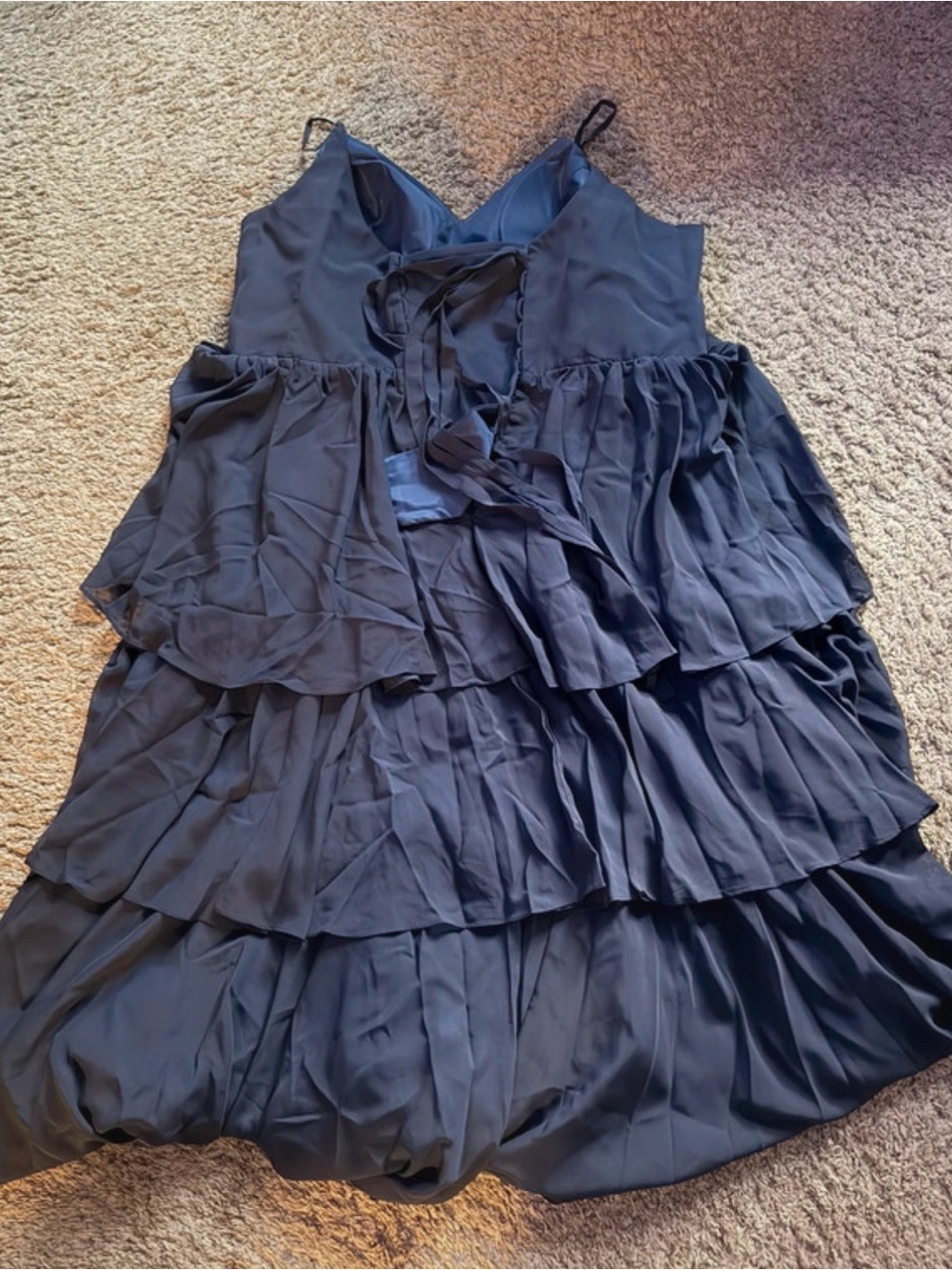 Plus Size Ruffle Maxi Dress - Picture 2 of 4